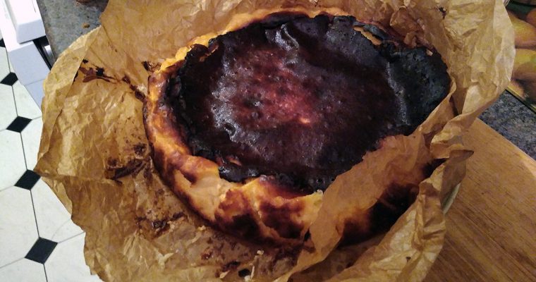Basque burnt chessecake